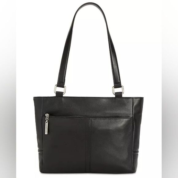 NWT Giani Bernini Nappa Classic Leather Tote, Created for Macy's - Picture 2 of 10